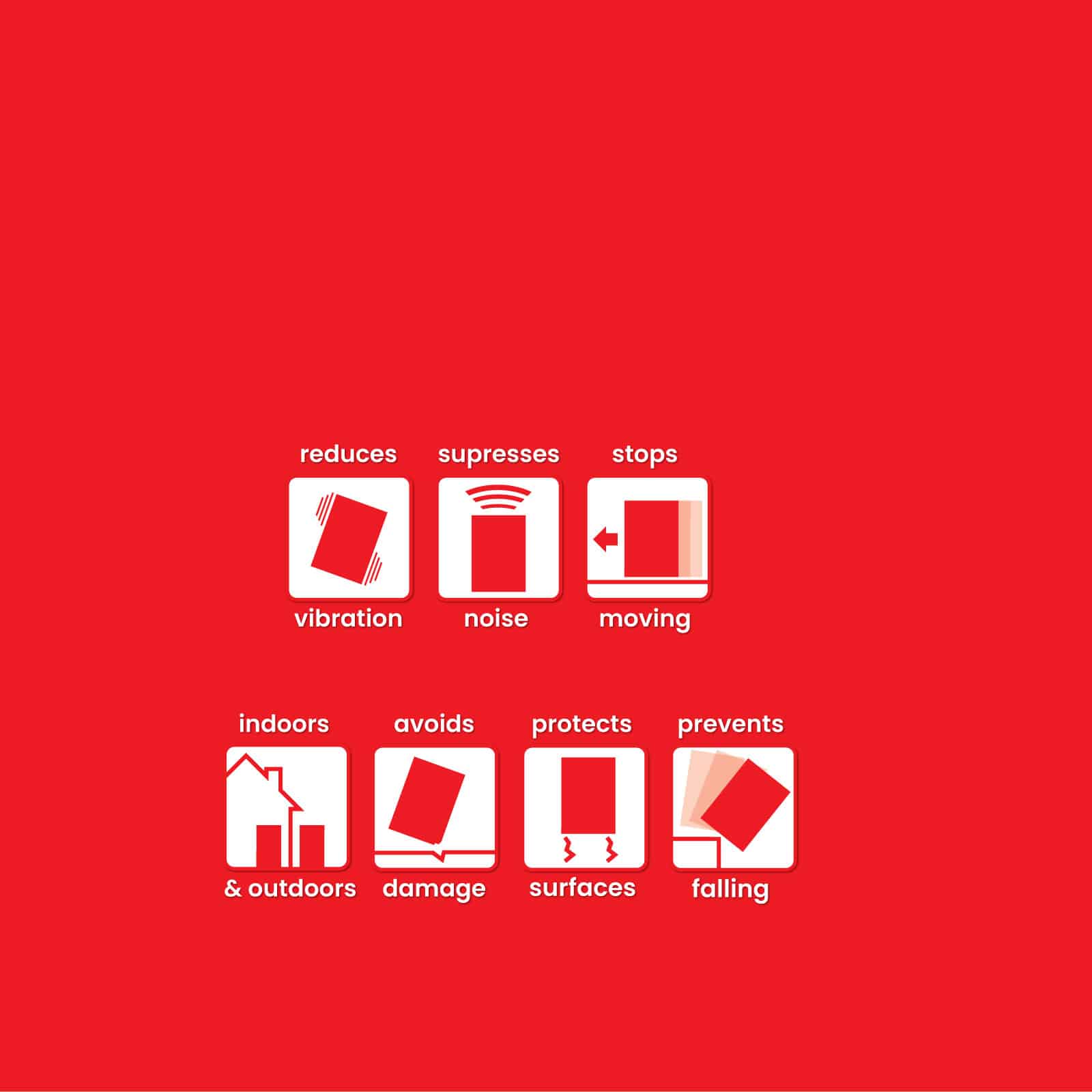 14735 Anti-Vibration Pads Icons