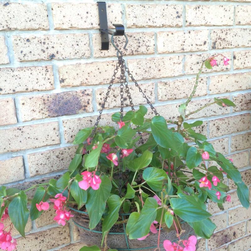 18144 Lock in brick bracket hanging plant lifestyle