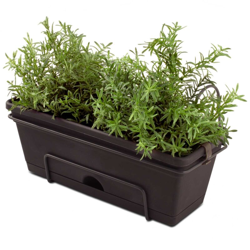 18420 Garden Up herb planter charcoal
