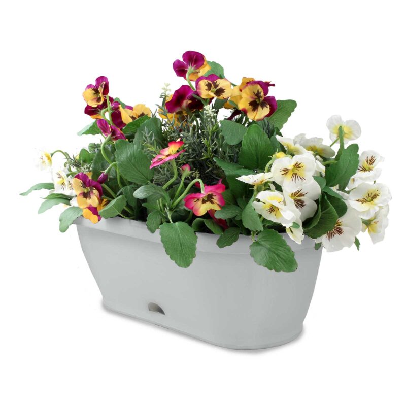 18658 Garden Up grande wall pot concrete grey