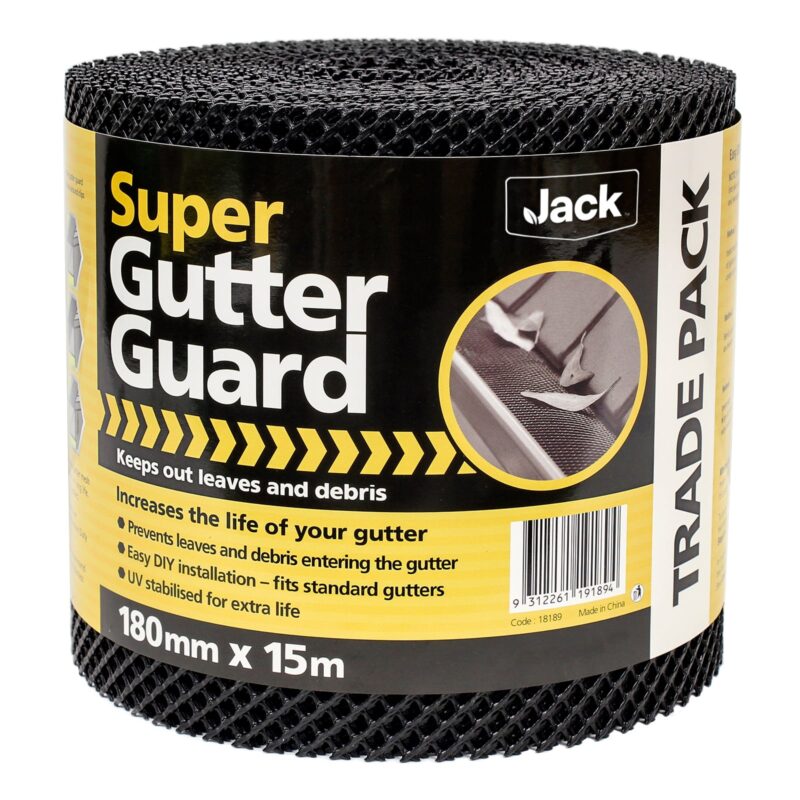 19189 Super Gutter Guard Trade Pack 180mmx15m