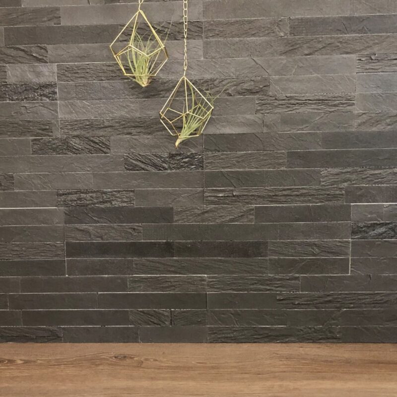 31043 Decorator Rock Tile 5pce Slate Grey