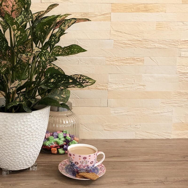 31044 Decorator Rock Tile 5pce Sandstone
