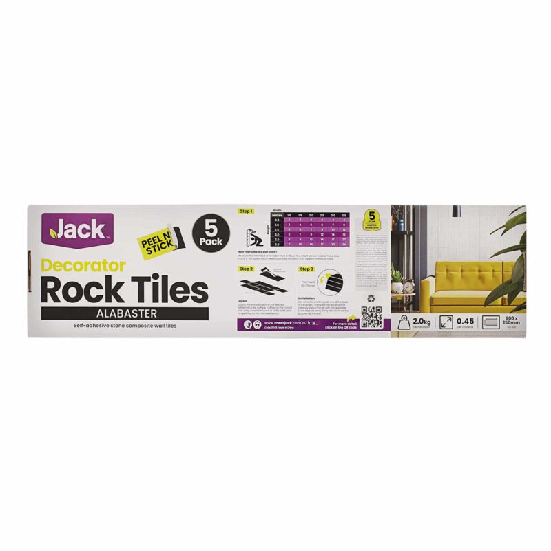 31045 Decorator Rock Tiles Slate Alabaster