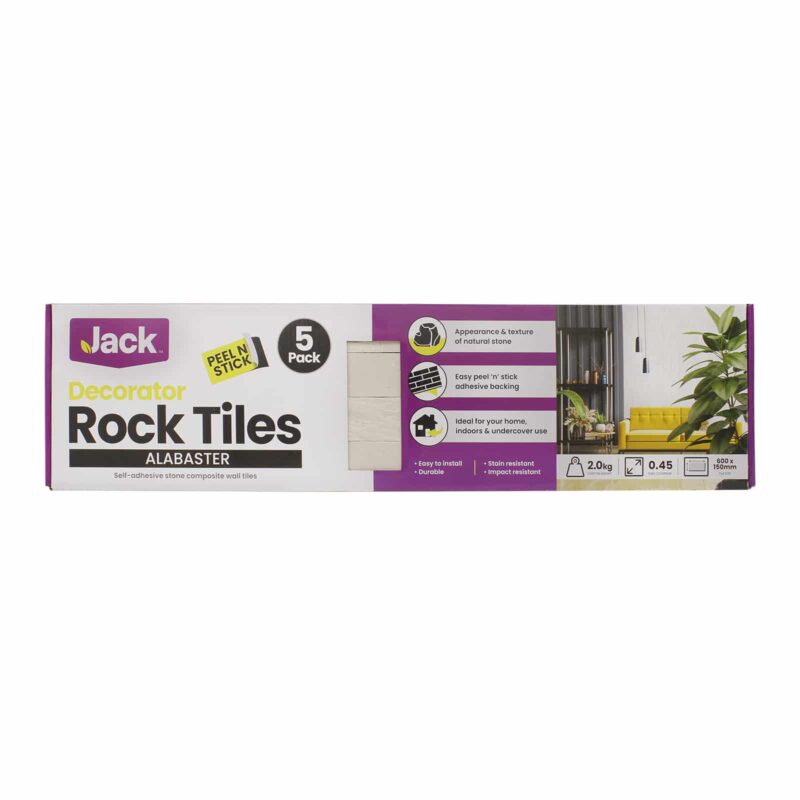 31045 Decorator Rock Tiles Slate Alabaster