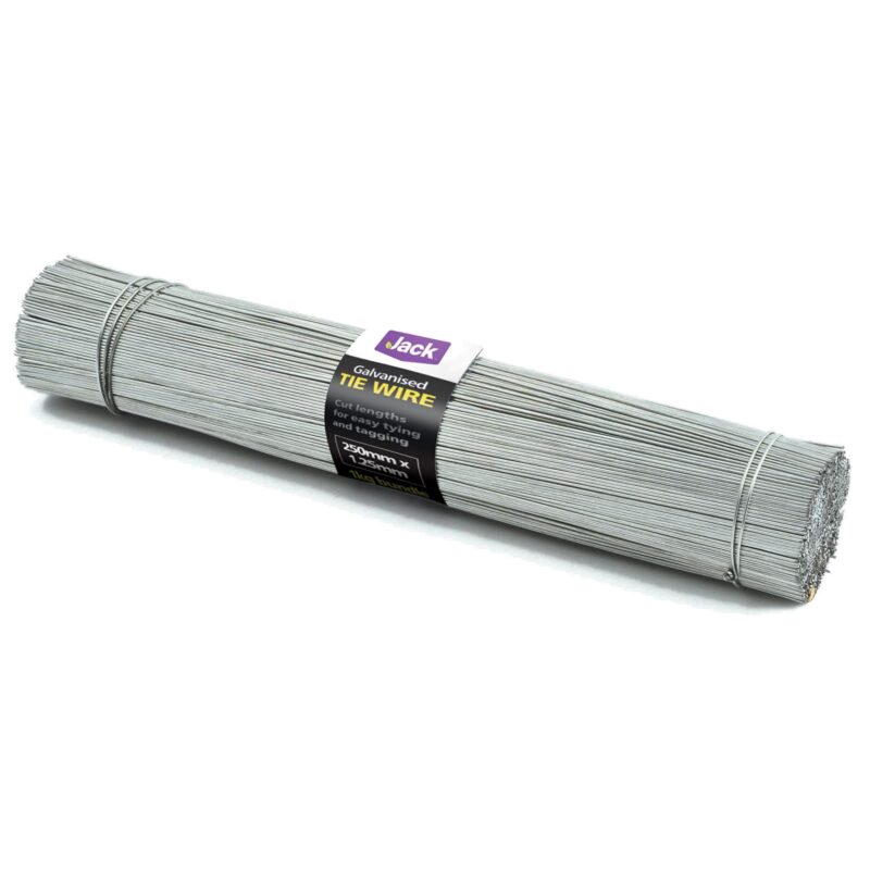71512 Galvanised Tie Wire Cut 1.25x250mm