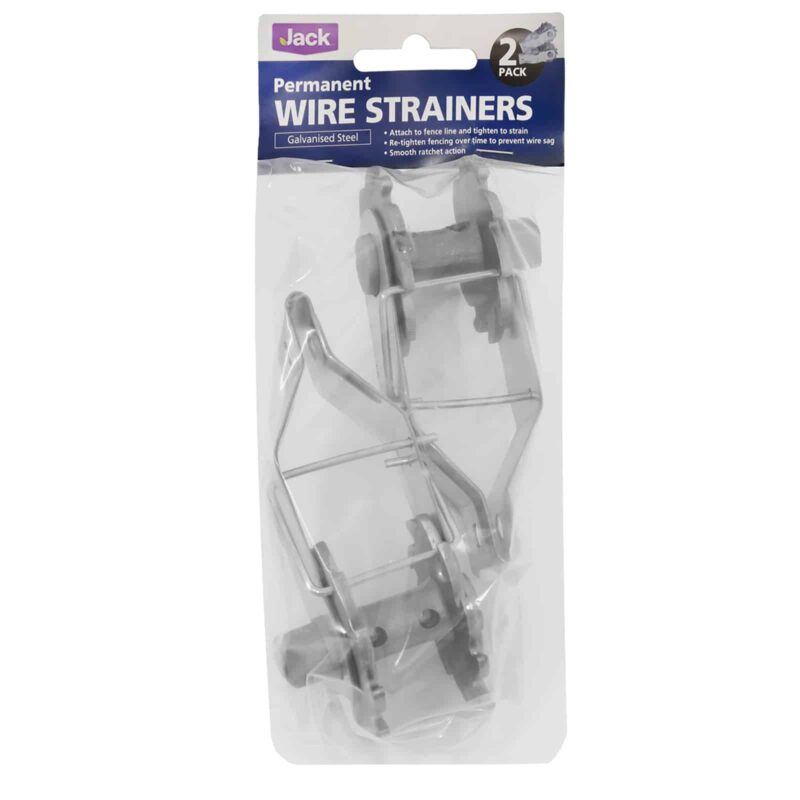 12198 Permanent Wire Strainers Galv-2pk