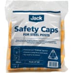 12322 Post cap Yellow 60mm pk40
