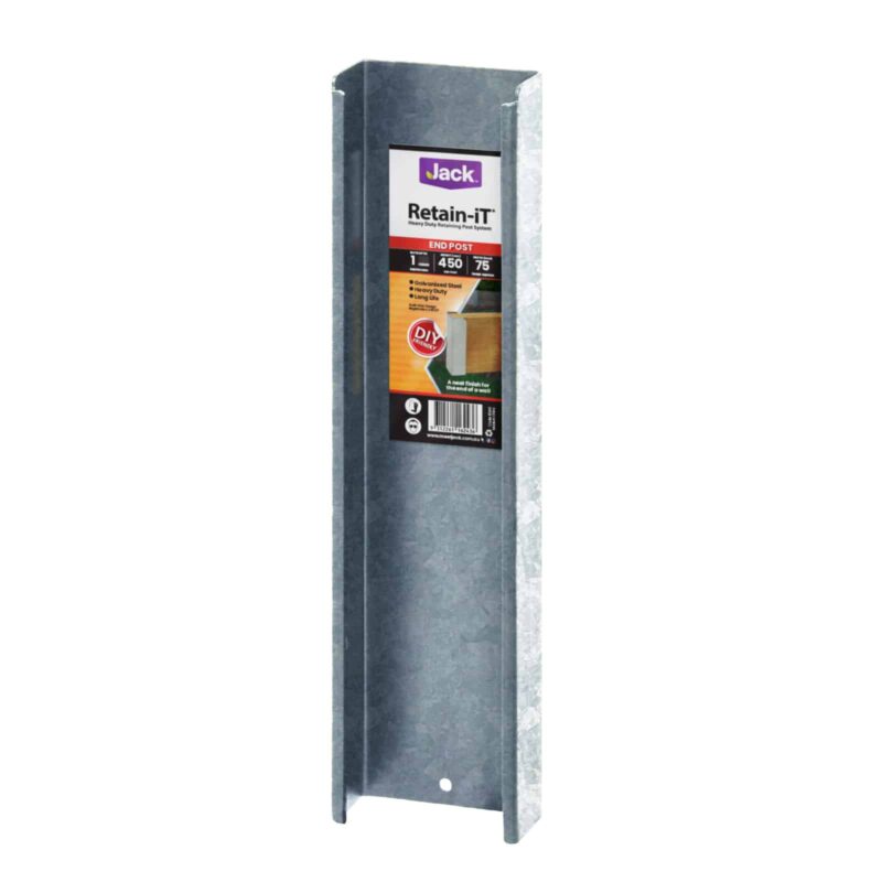 16243 Retain-iT 75 x 450mm classic end post