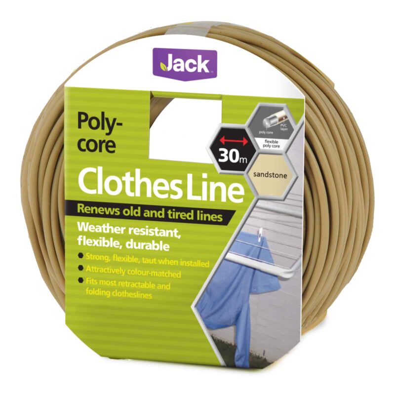 23514 Clothesline Sandstone Poly 30m