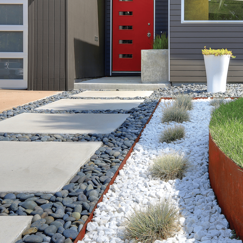 31025 Decorative Pebbles Bright White