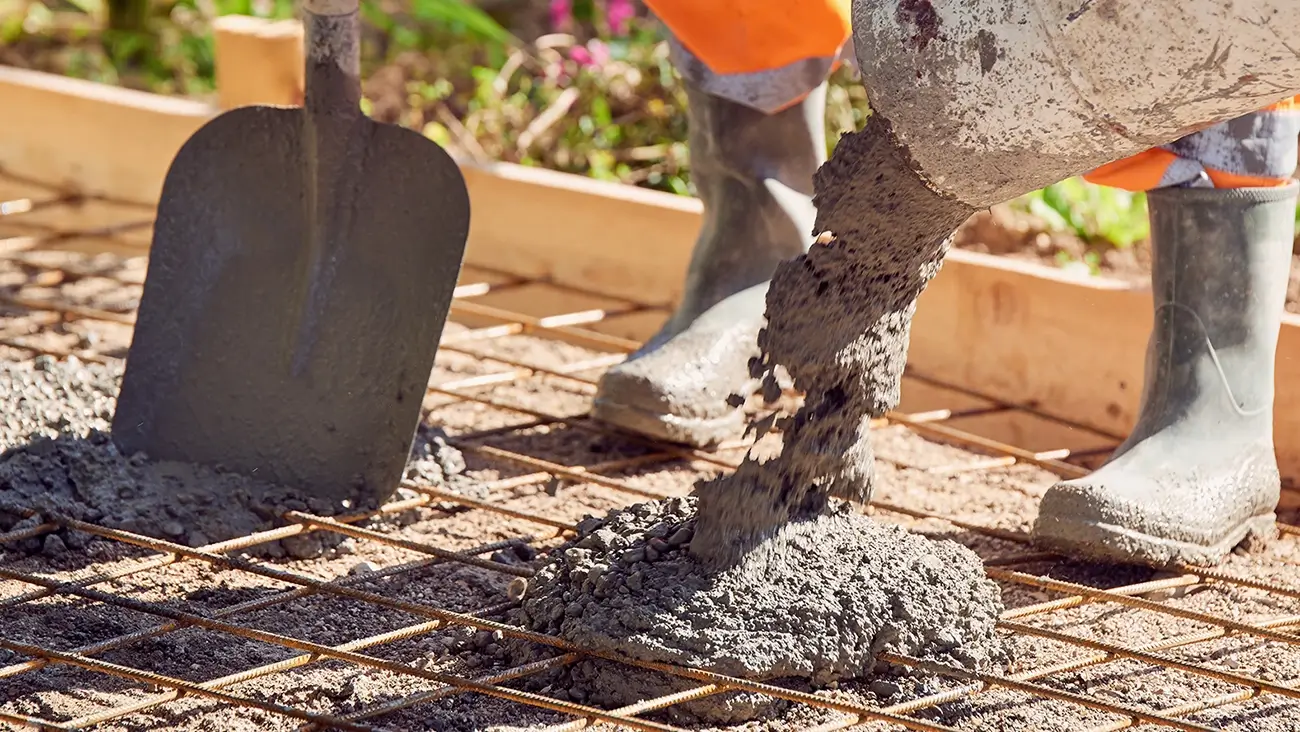 How thick should a concrete slab be with Jack concrete reo bars, meshes & accessories