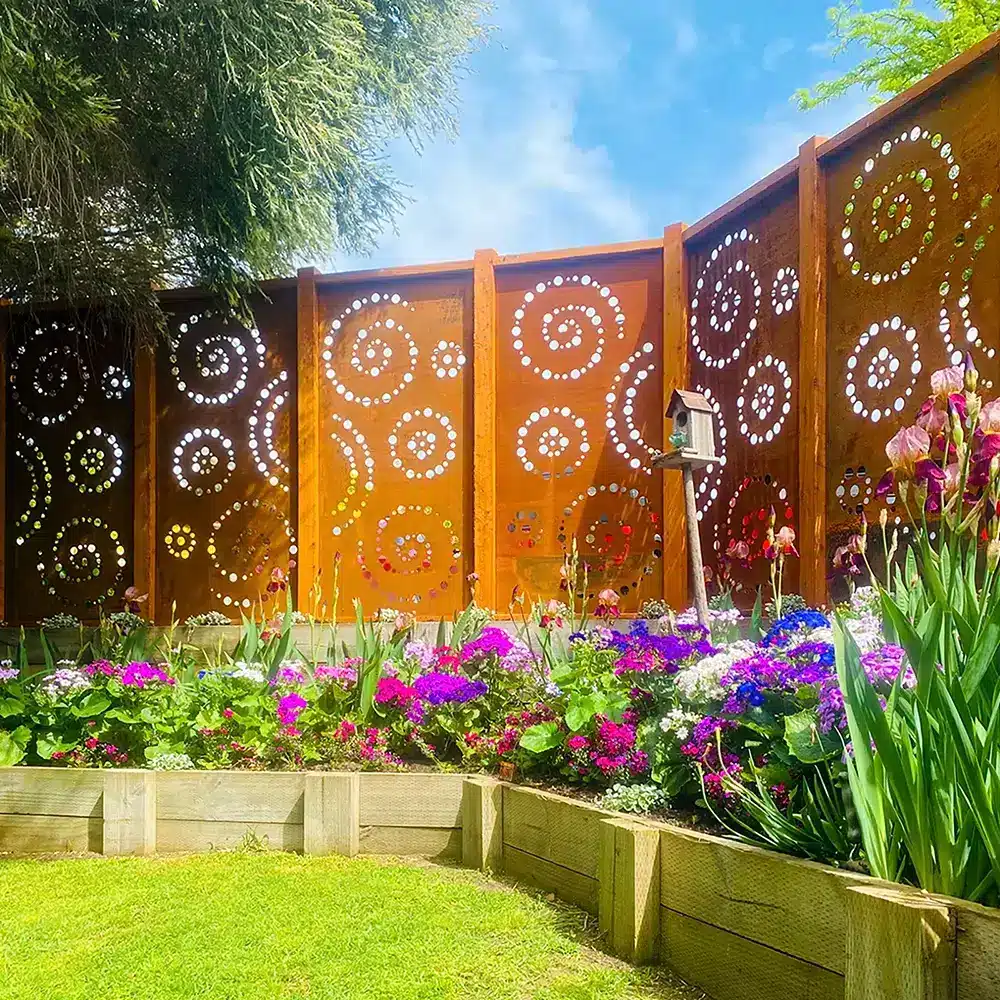 jack oxy-shield metal garden screen panels privacy