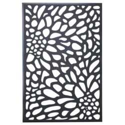 33320 Matrix Decor Screen Bloom Charcoal