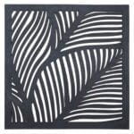 34211 Fronds Wall Art Charcoal