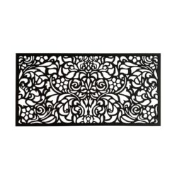 34230 Baroque Wall Art Charcoal