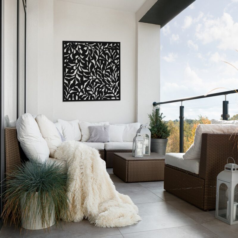 34247 Rambler Wall Art Charcoal lifestyle