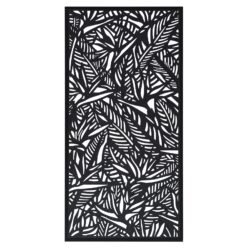 3330 Matrix Decor Screen Bird of Paradise Charcoal