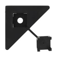 33131 Jack Matrix Lattice Diamond Clips Charcoal