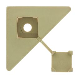 33138 Jack Matrix Lattice Diamond Clips Smooth Cream