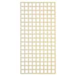 Jack Matrix Reeded Square Lattice 1800x900x6mm Smooth Cream Plastic