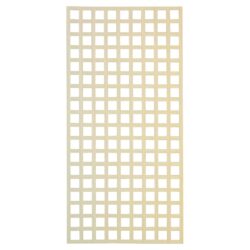 Jack Matrix Reeded Square Lattice 1800x900x6mm Smooth Cream Plastic