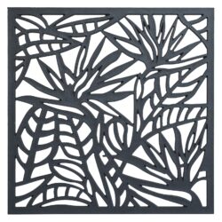34216 Strelitzia Wall Art Charcoal