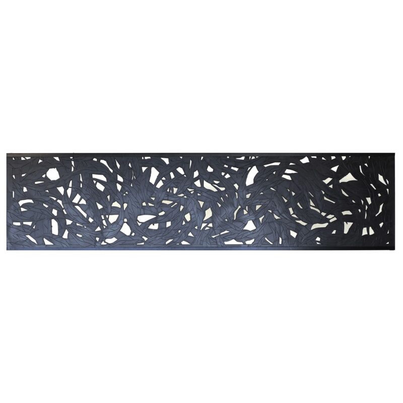 Jack Matrix Fence Extension Coolabah 2410x600mm Charcoal