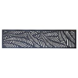 Jack Matrix Fence Extension Ferns 1810x450mm Charcoal