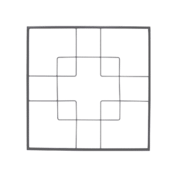 18662_Jack Zen Square Tube Wall Art