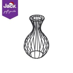 Double tube propagation vase in gold frame for elegant plant propagation